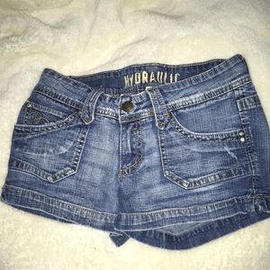 Hydraulic Jean Shorts